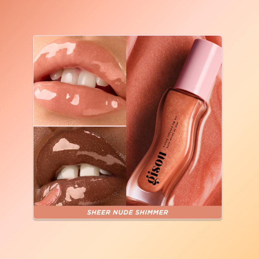 Honey Infused Lip Oil- Glazed Plum