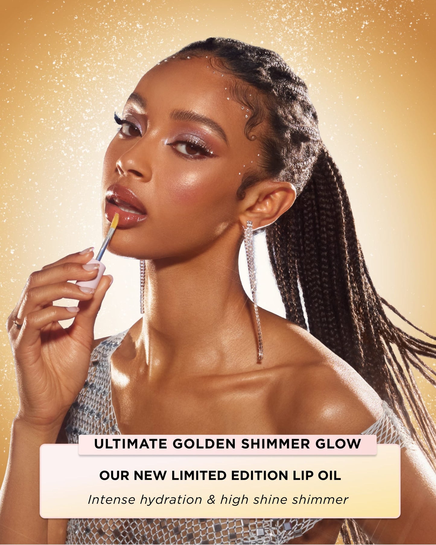 Honey Infused Lip Oil- Shimmer Glow
