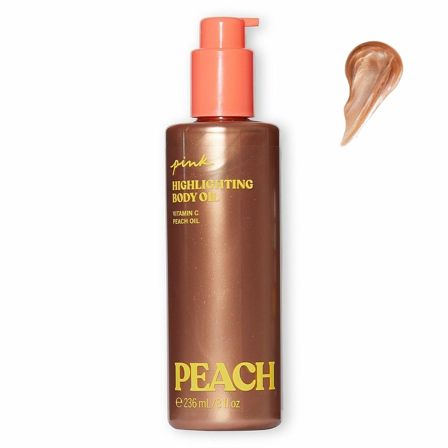 *Peach Highlighting Body Oil