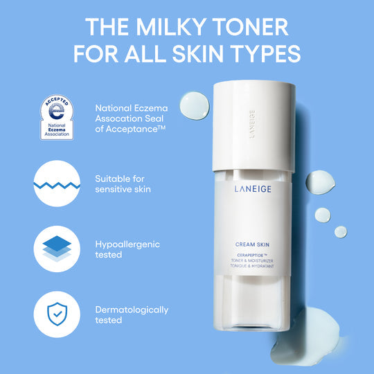 Cream Skin Cerapeptide™ Toner & Moisturizer