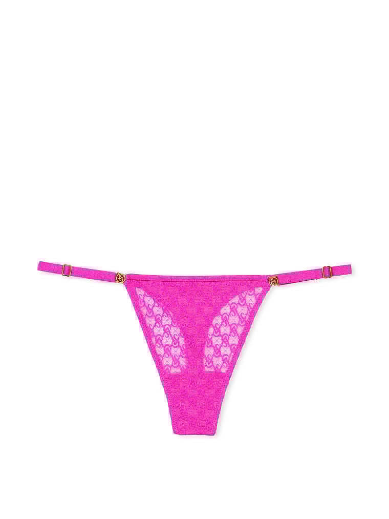 Icon Lace Adjustable Thong Panty