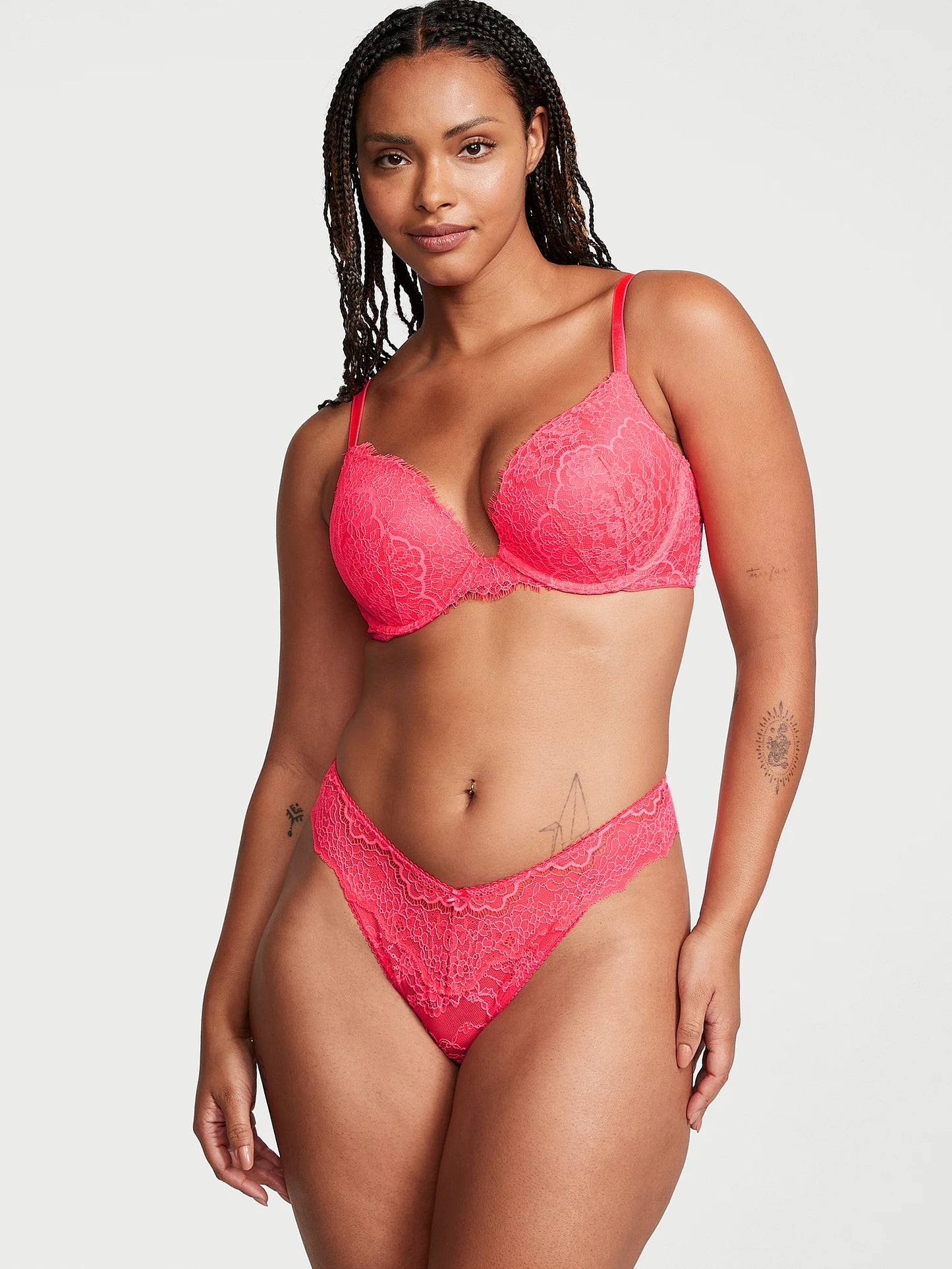 Dream Angels Lace Brazilian Panty