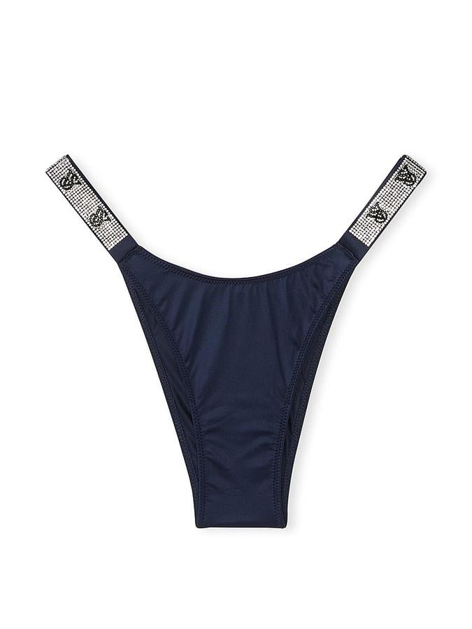 Shine Strap Satin Brazilian Panty