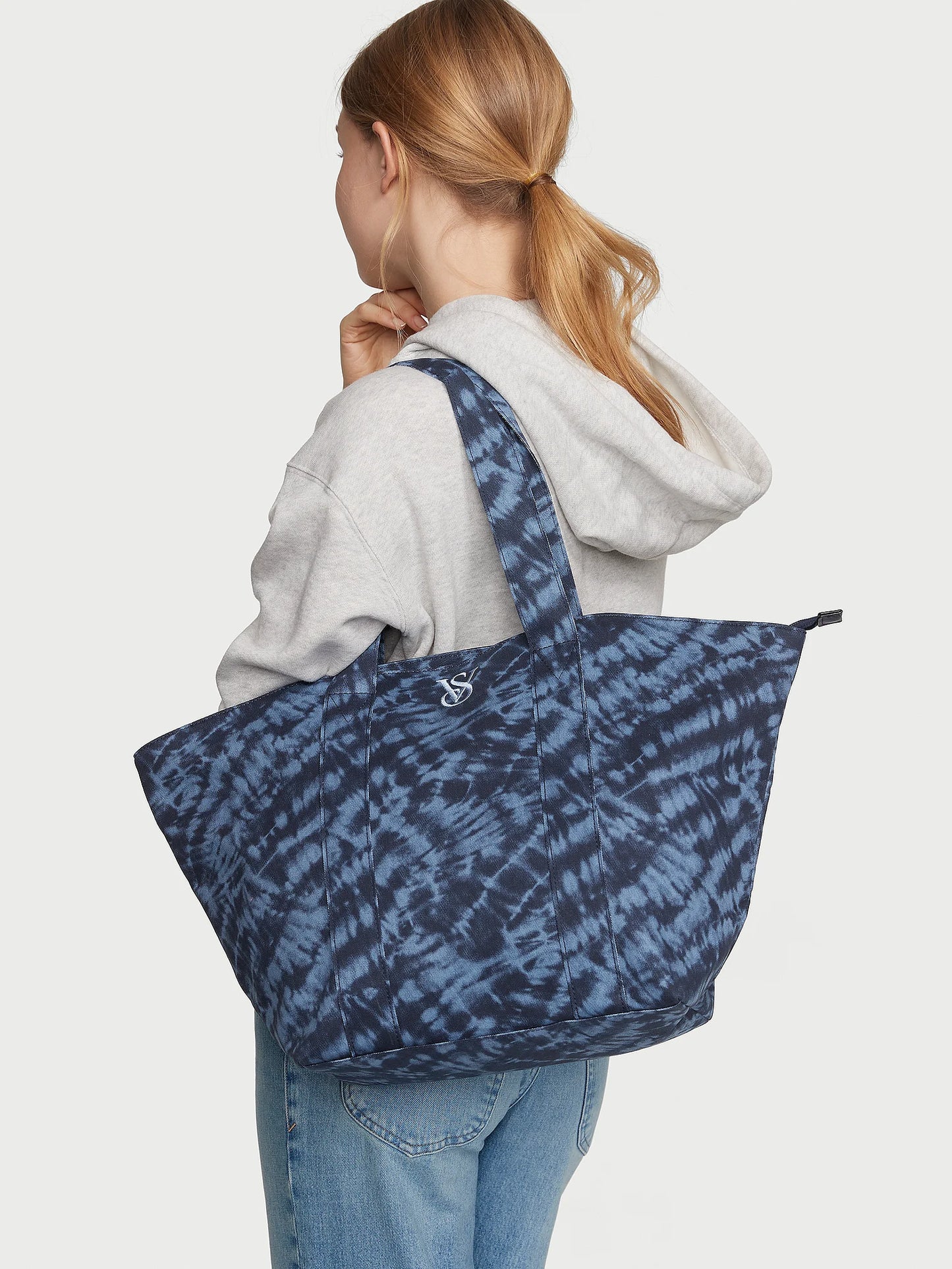 Beach Cotton Tie-Dye Tote Bag