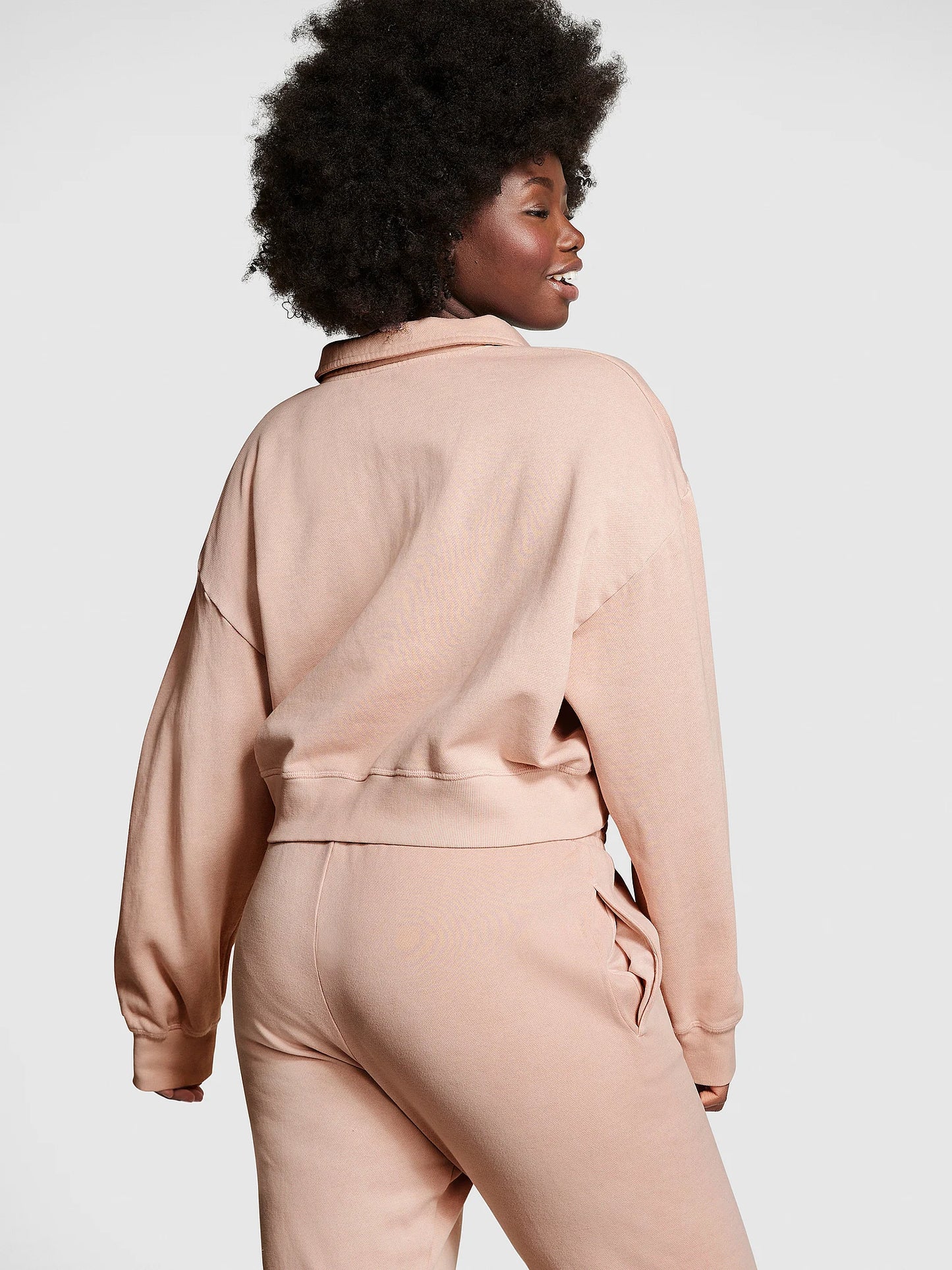 Ivy Fleece Polo Sweatshirt