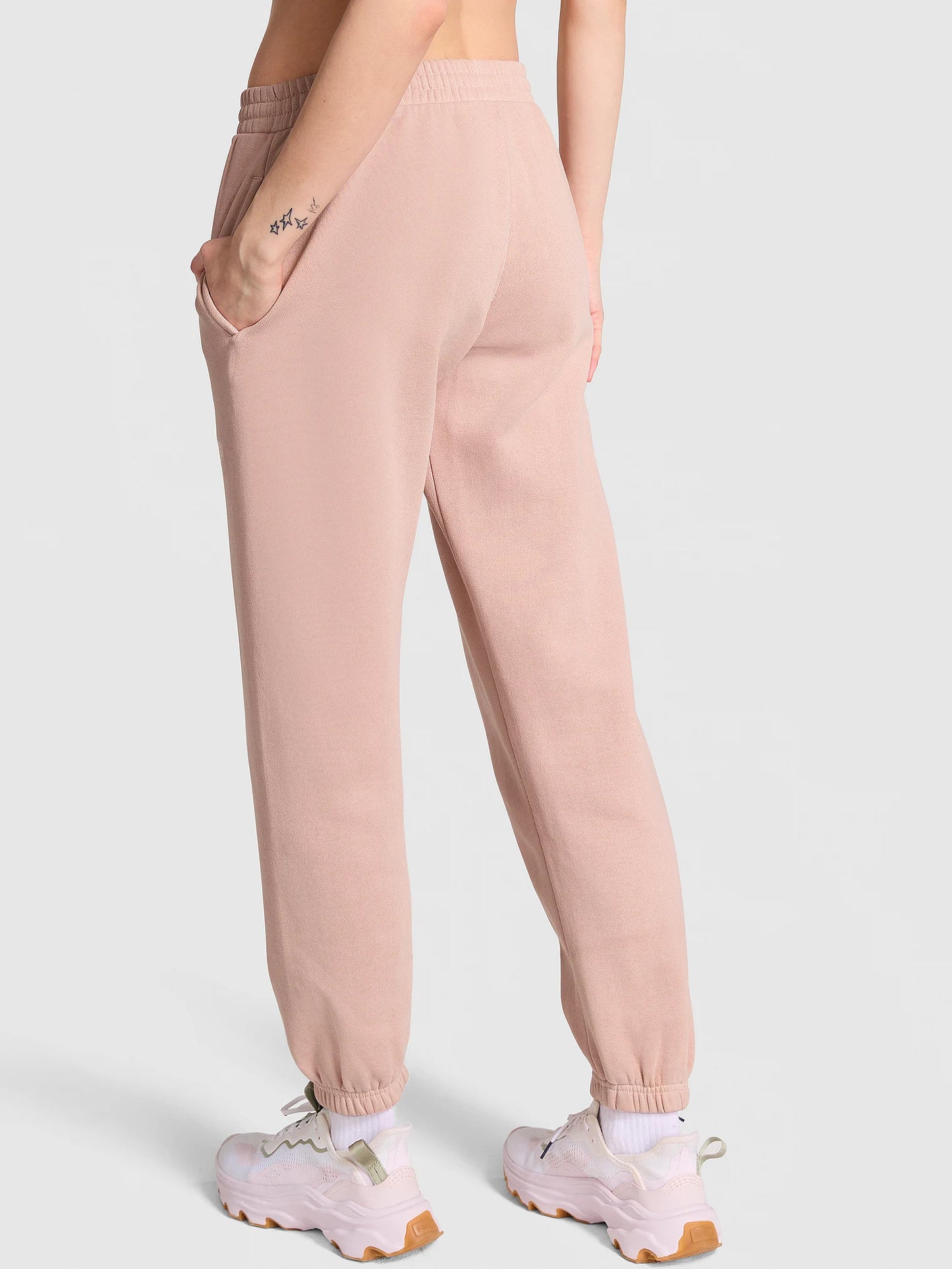 Ivy Fleece Slim Low-Rise Sweatpants