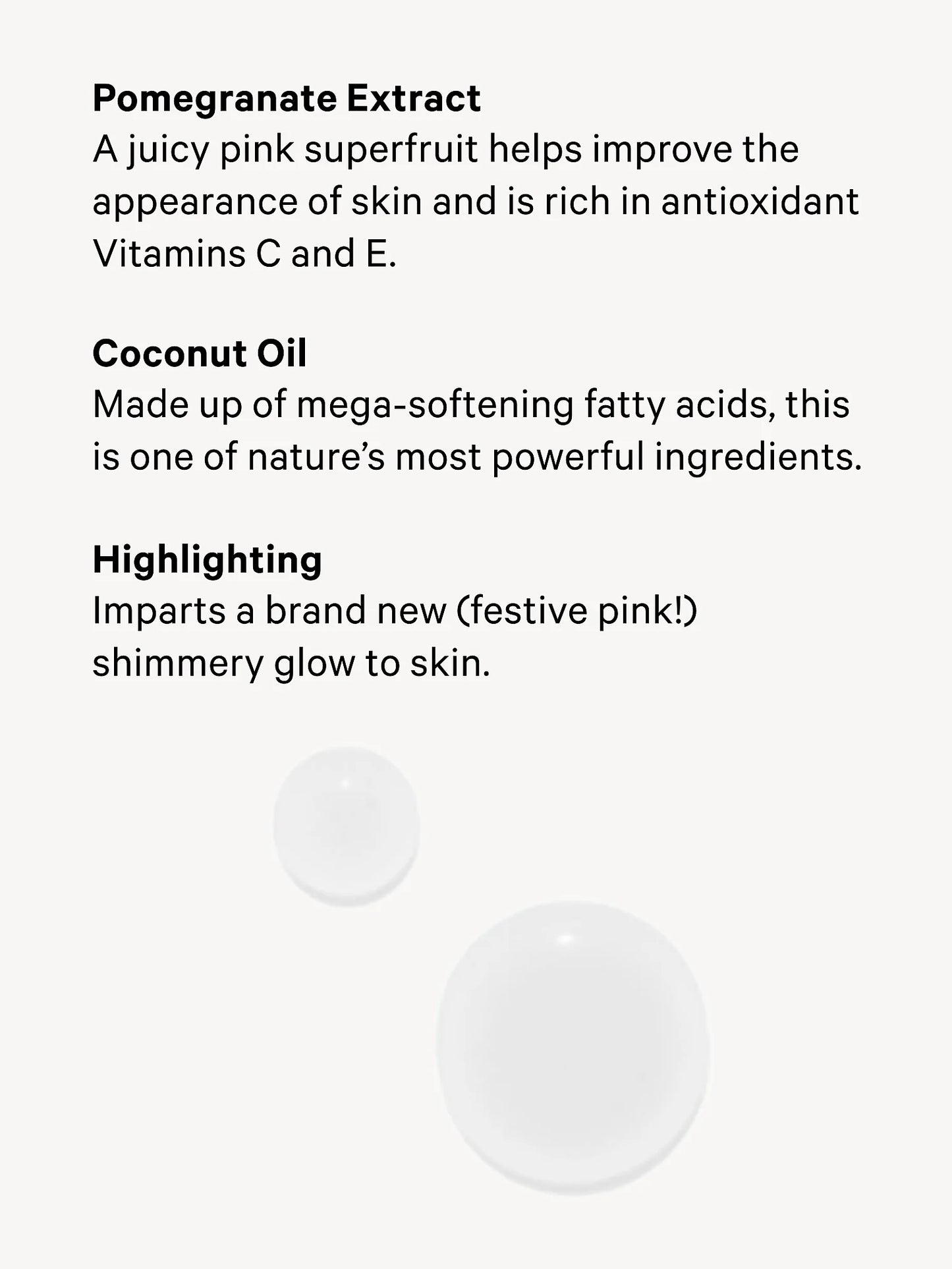 *Merry Pom Highlighting Body Oil