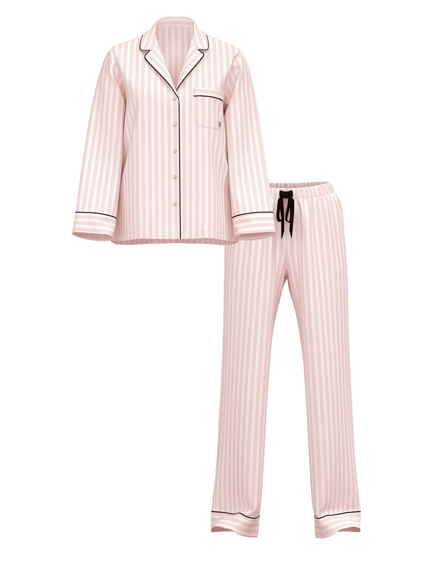 Flannel Long Pajama Set