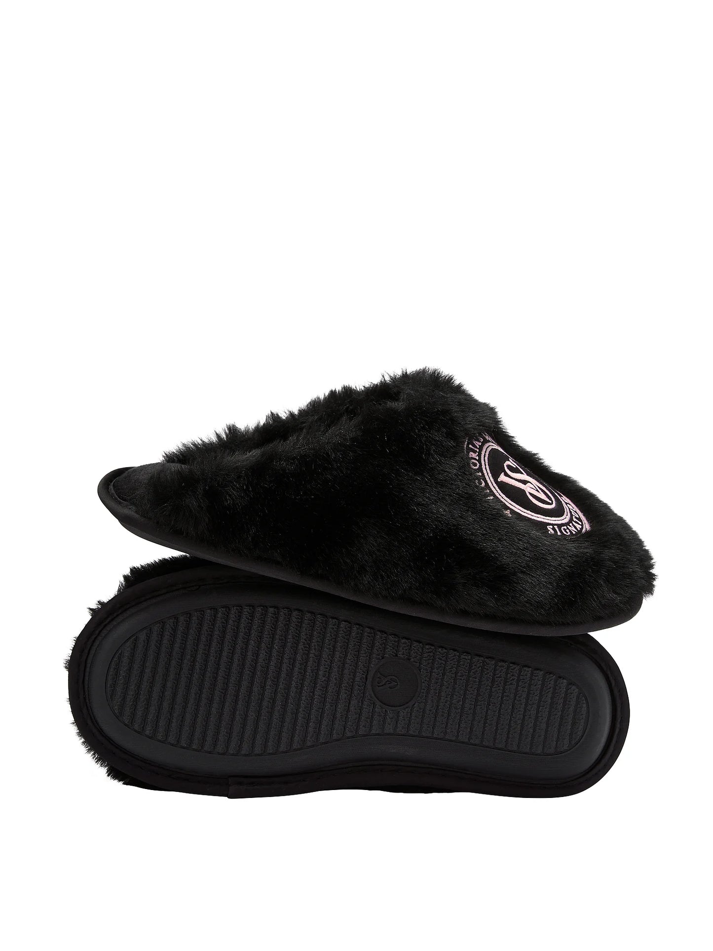 Closed Toe Faux Fur Slipper