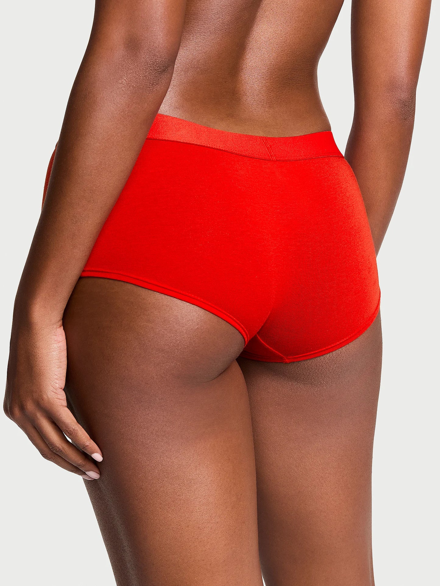 Shine Patch Cotton Shortie Panty