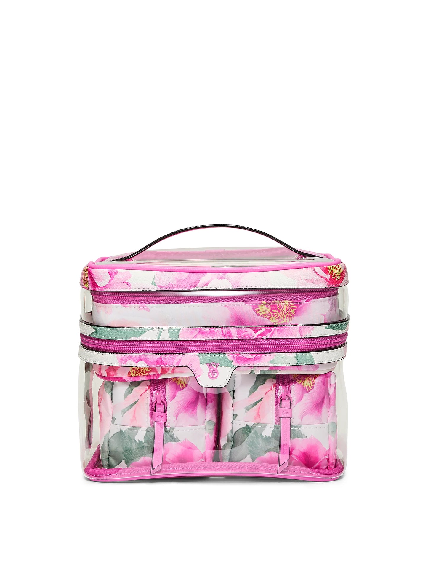 4-Piece Makeup Bag Bombshell Floral