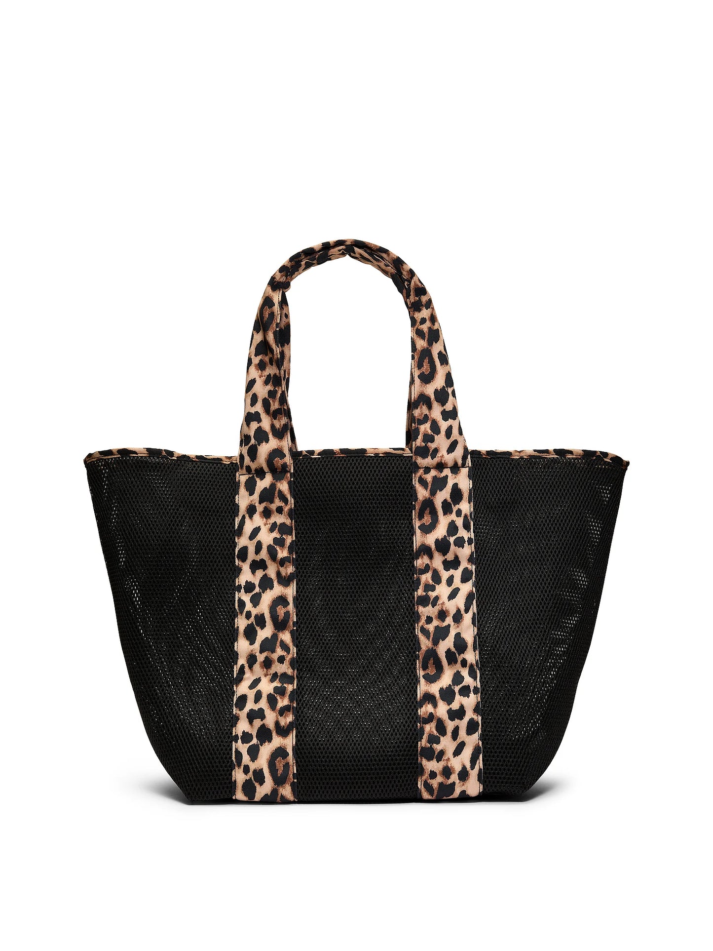 Leopard Mesh Tote Bag