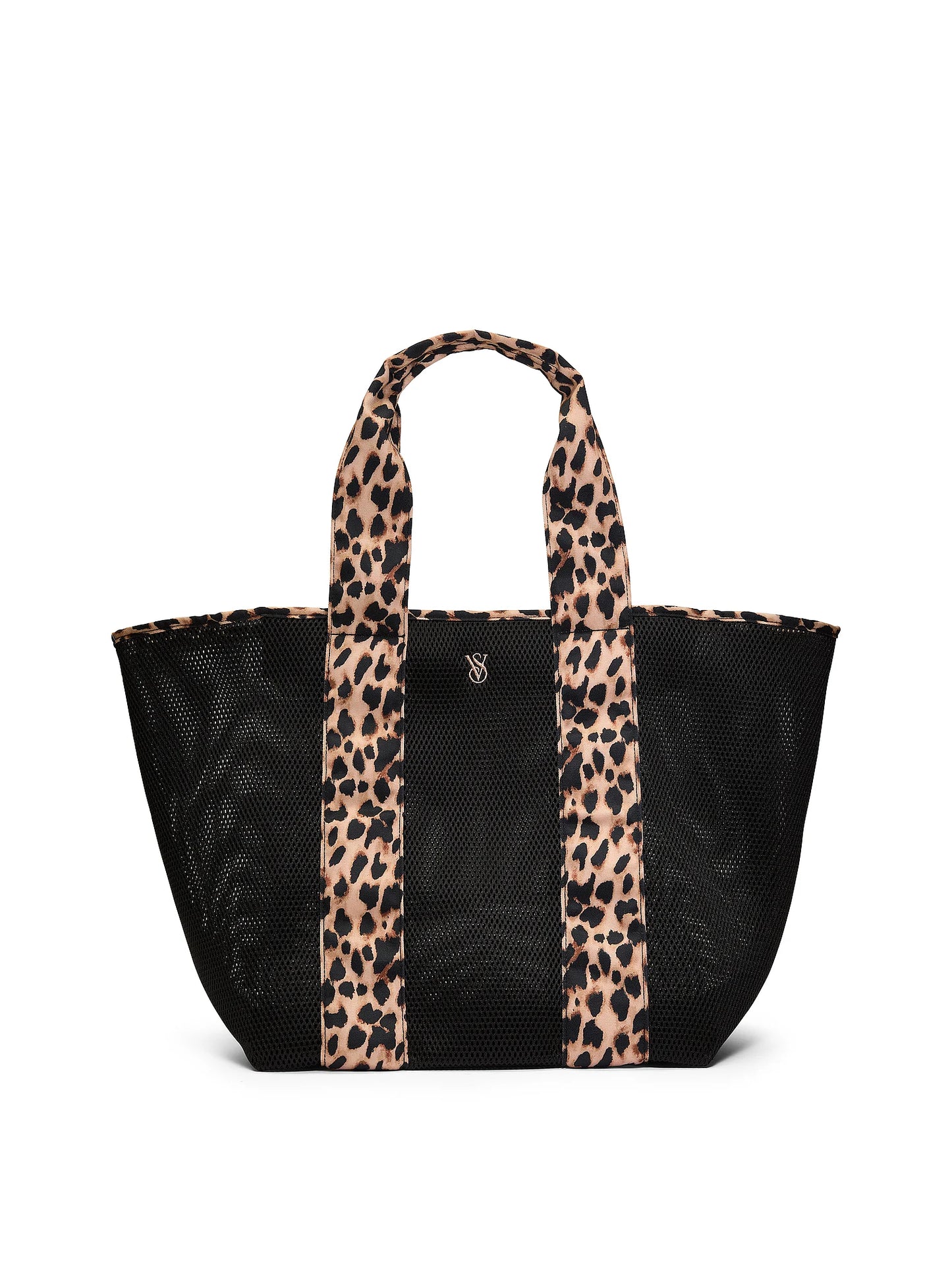 Leopard Mesh Tote Bag