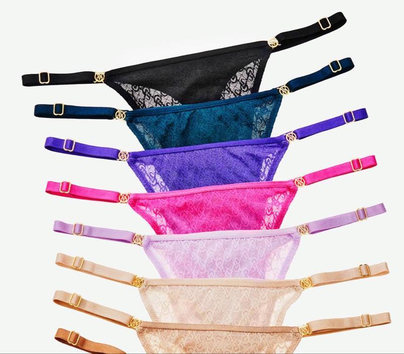 Icon Lace Adjustable Thong Panty