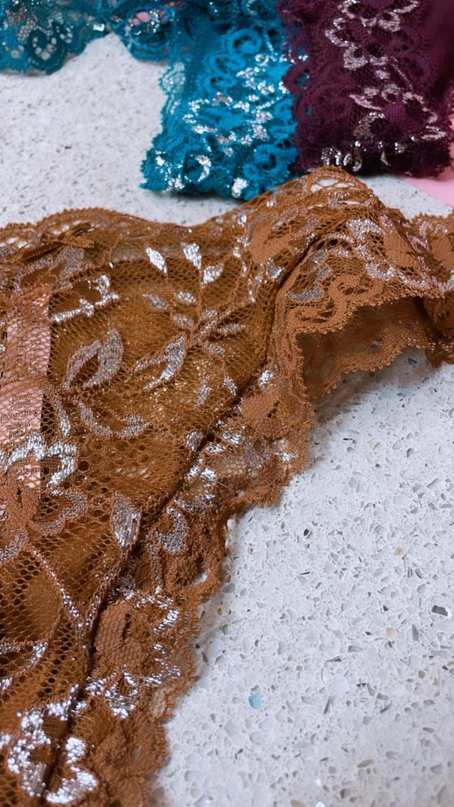 Dream Angels Shine Lace Thong