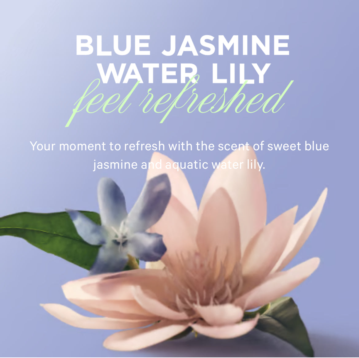 Blue Jasmine Water Lily Hair & Body Mist