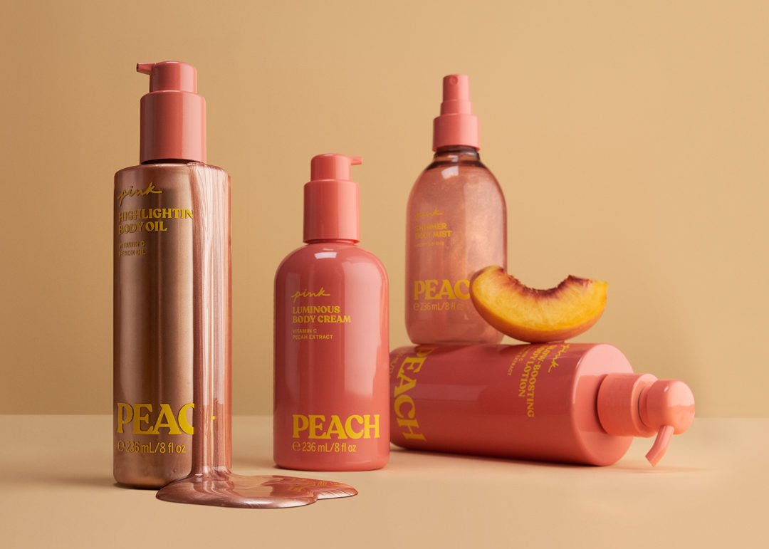 *Peach Highlighting Body Oil