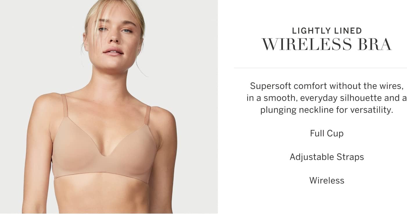 The T-shirt Lightly Lined Wireless Bra