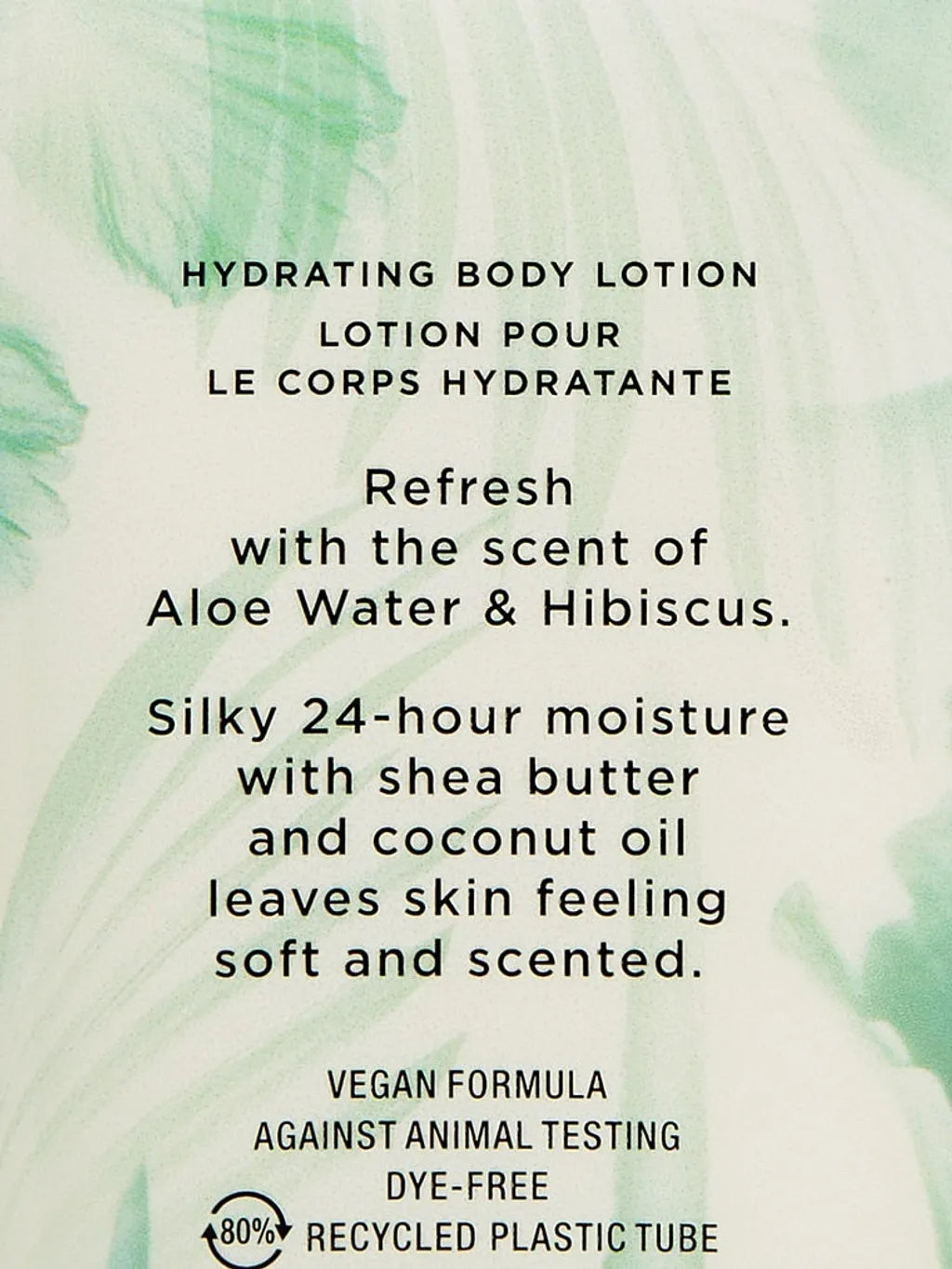 Aloe Water & Hibiscus Lotion