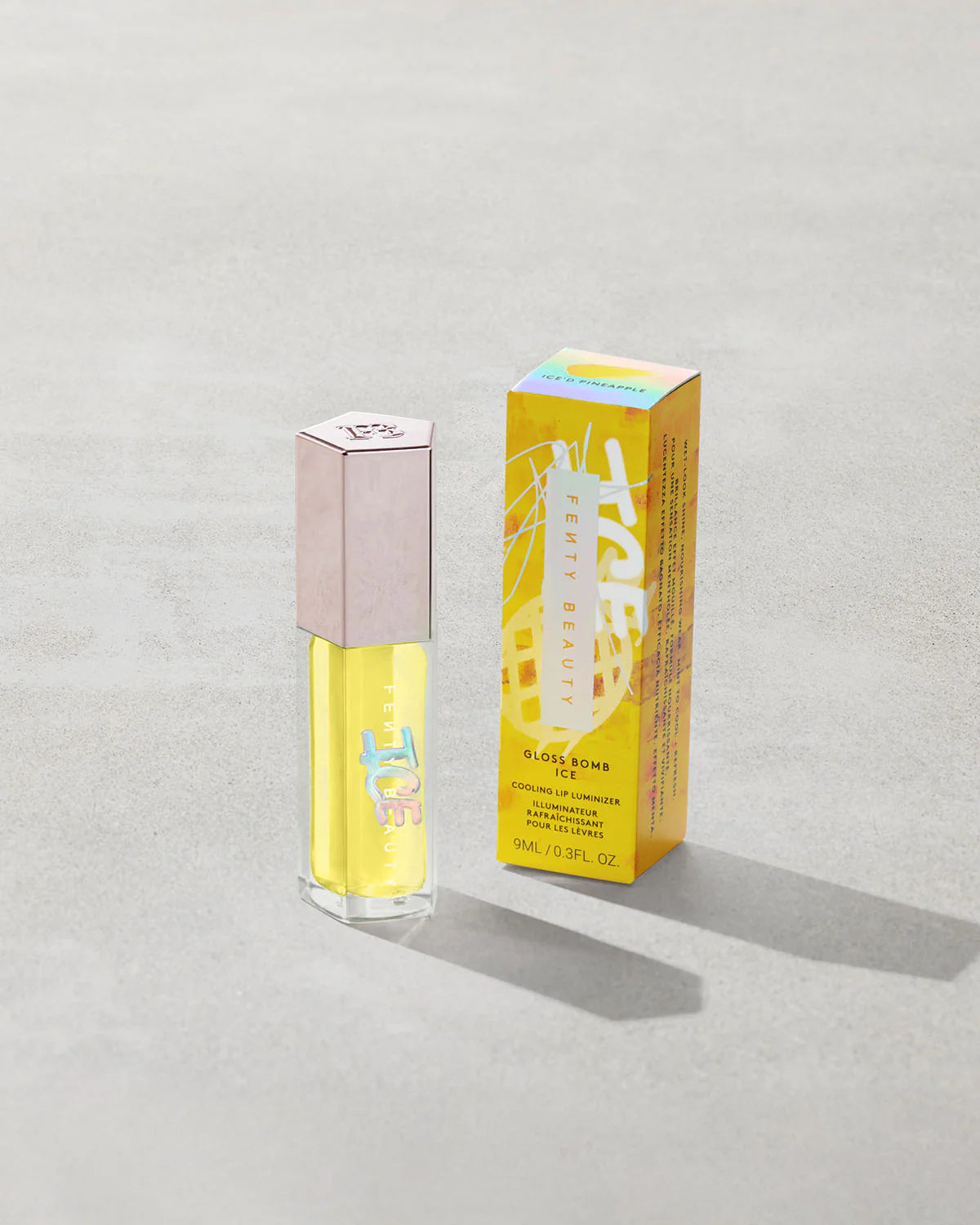 Gloss Bomb Ice Cooling Lip Gloss- Ice'd Pineapple