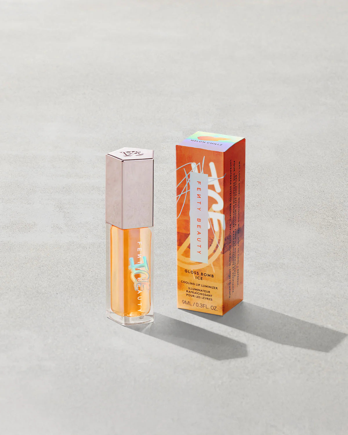 Gloss Bomb Ice Cooling Lip Gloss- Melon Chillz