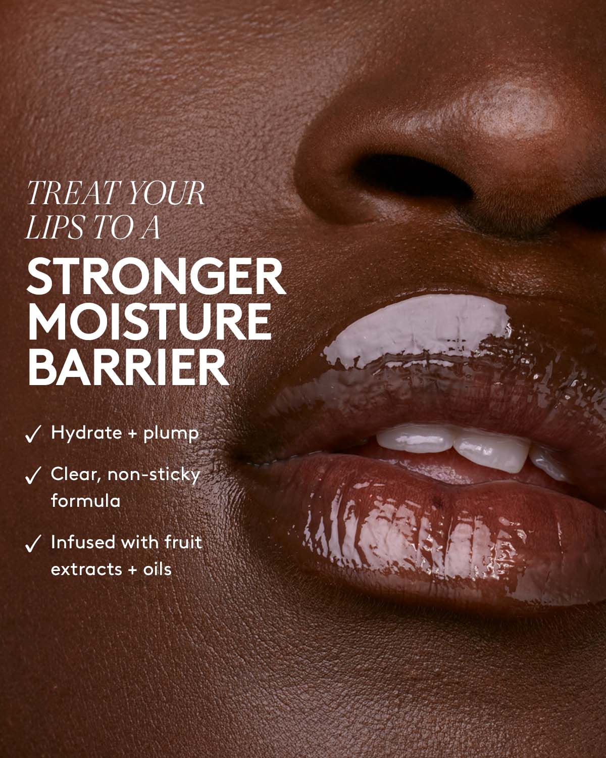 Treatz Hydrating + Strengthening Lip Oil -Black Cherry