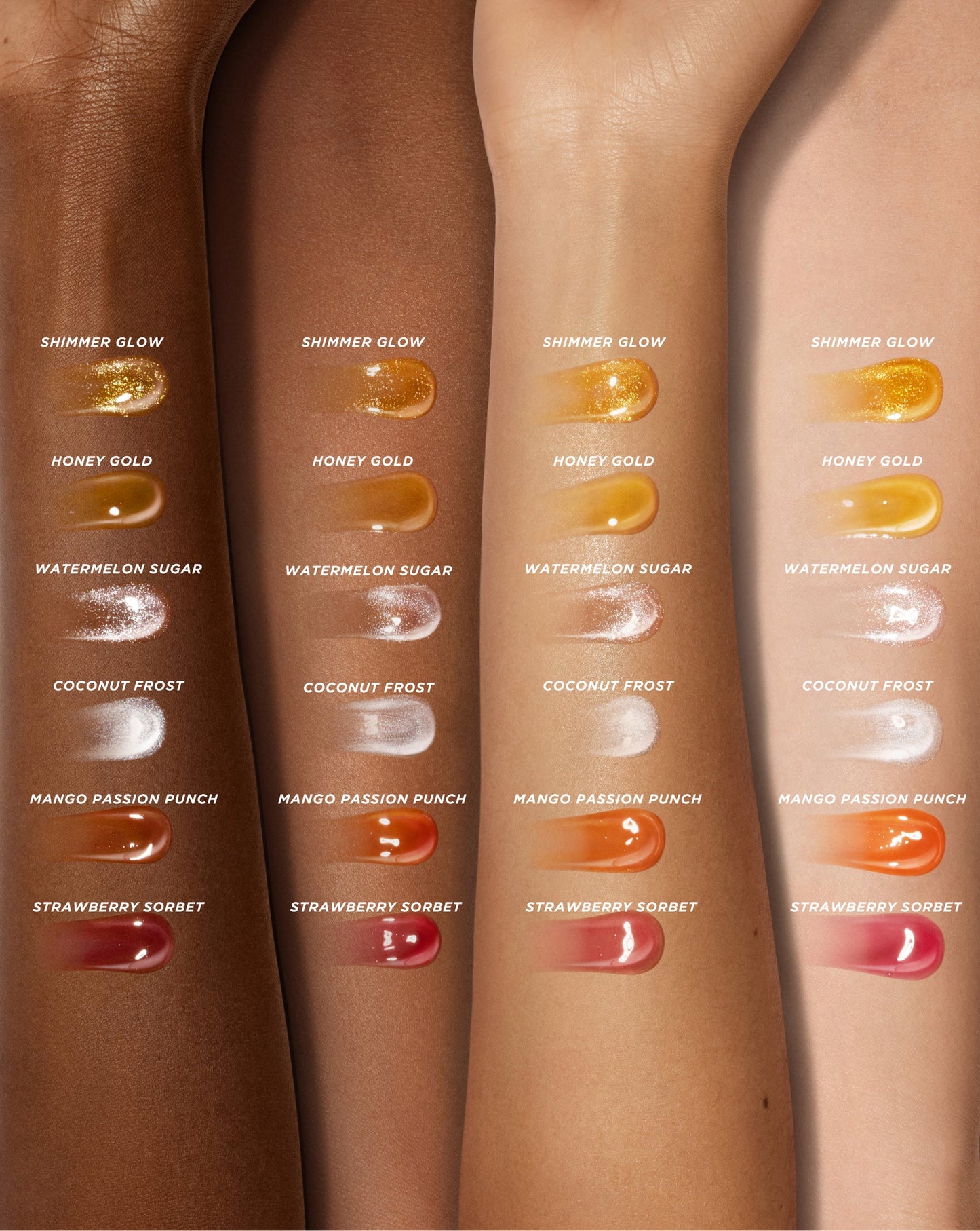 Honey Infused Lip Oil-Coconut Frost
