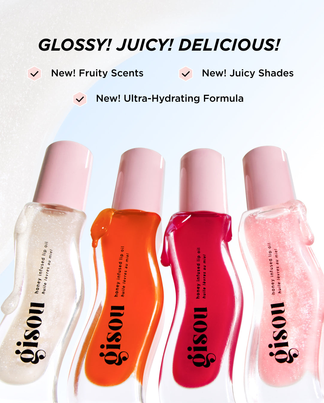 Honey Infused Lip Oil-Coconut Frost