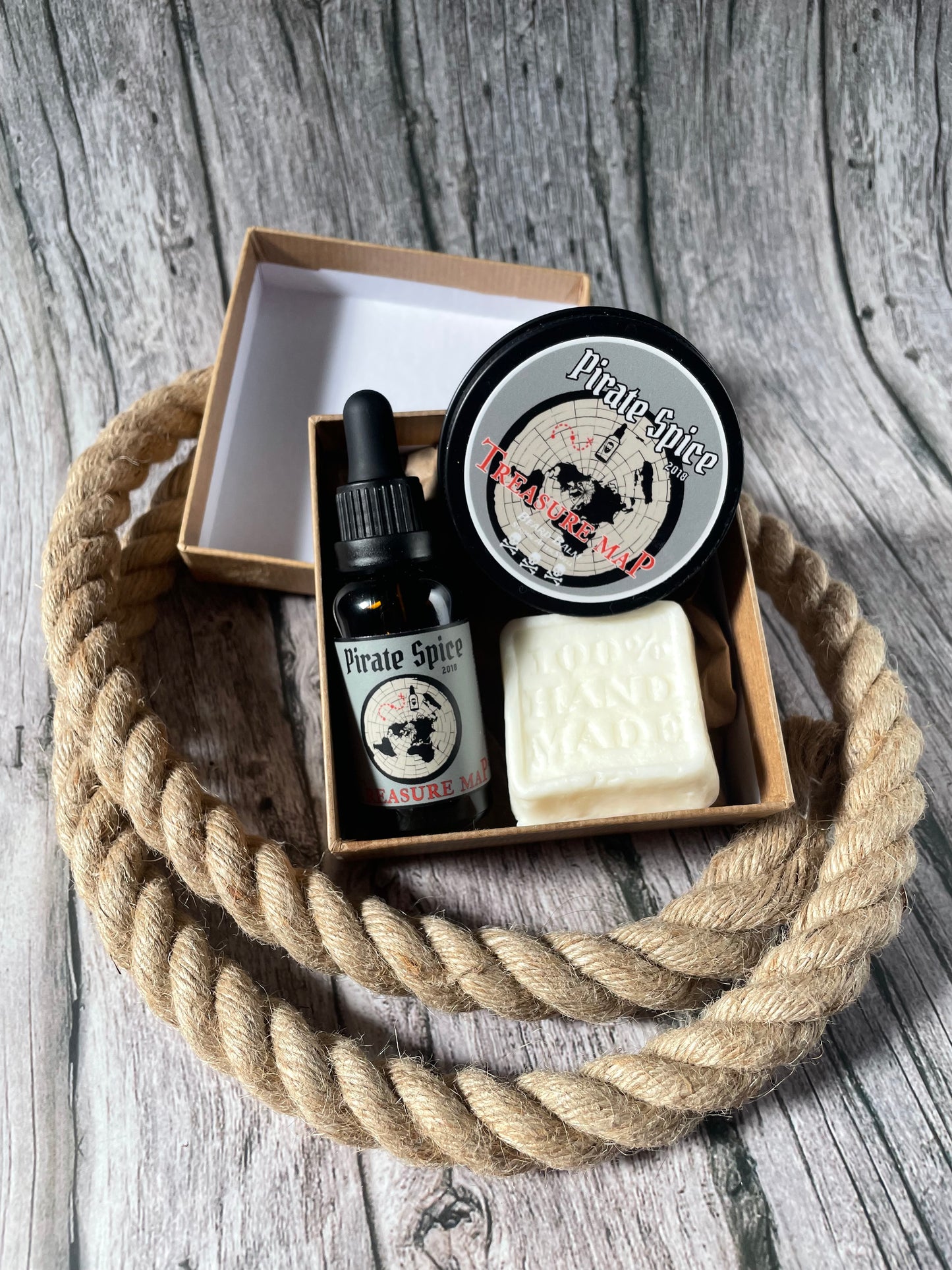 Pirate's Premium Beard Chest Set