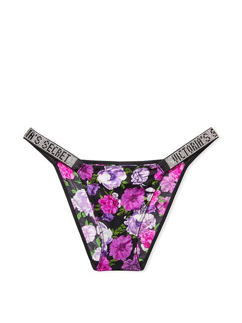 Shine Strap Satin Bikini Panty