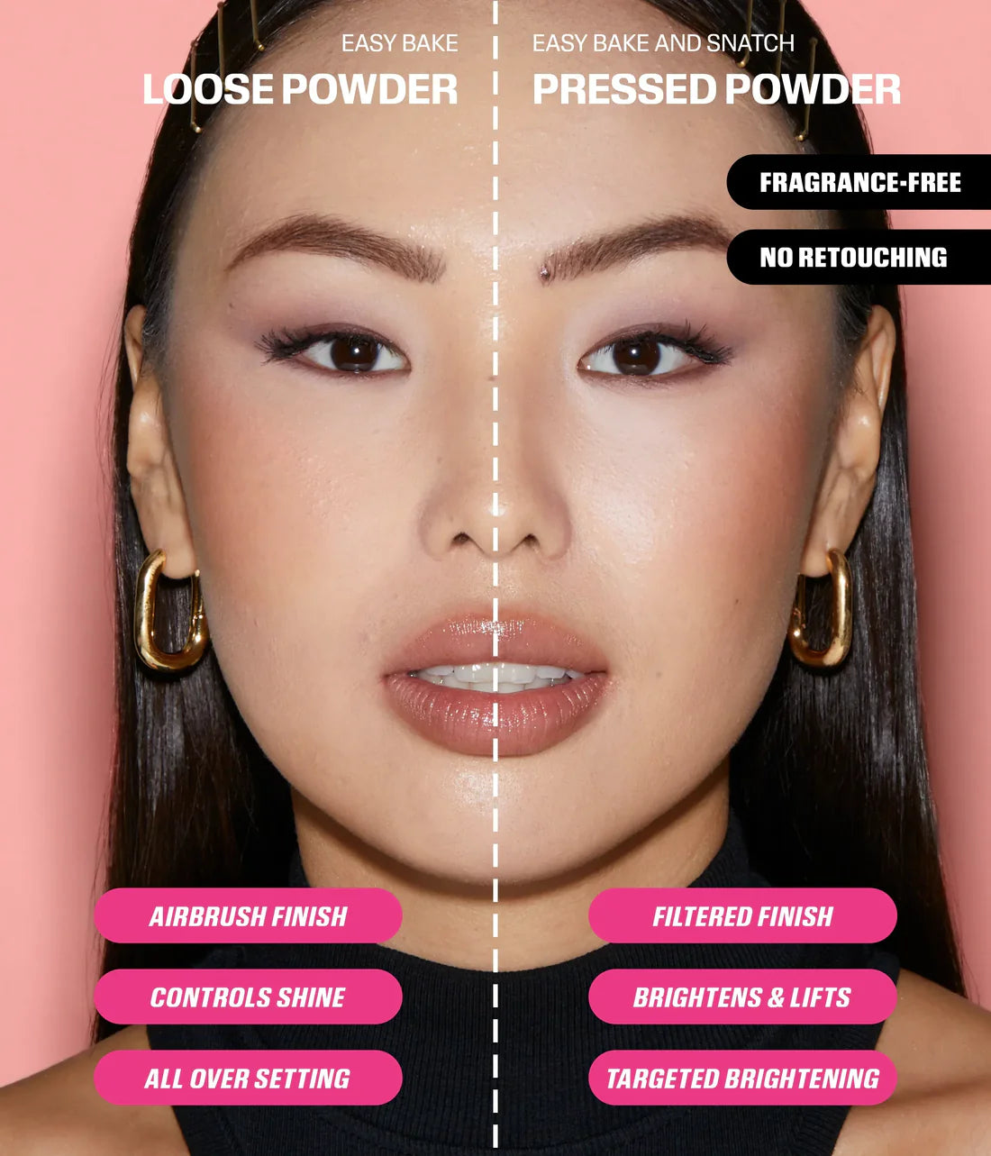 EASY BAKE FRAGRANCE FREE LOOSE BAKING AND SETTING POWDER