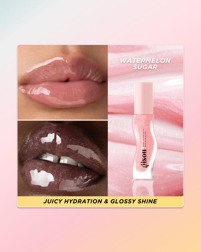 Honey Infused Lip Oil-Watermelon Sugar