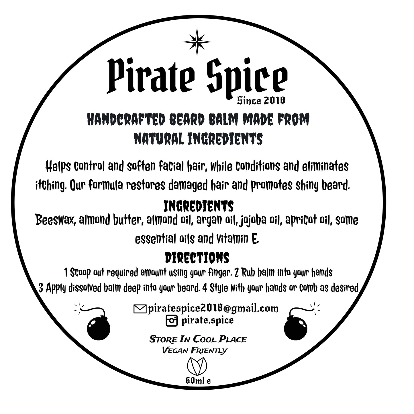 Beard Balm 60gr