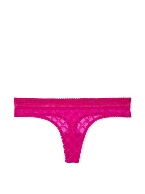 Stretch Logo Thong Panty