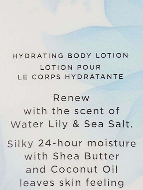 Water Lily & Sea Salt Lotion