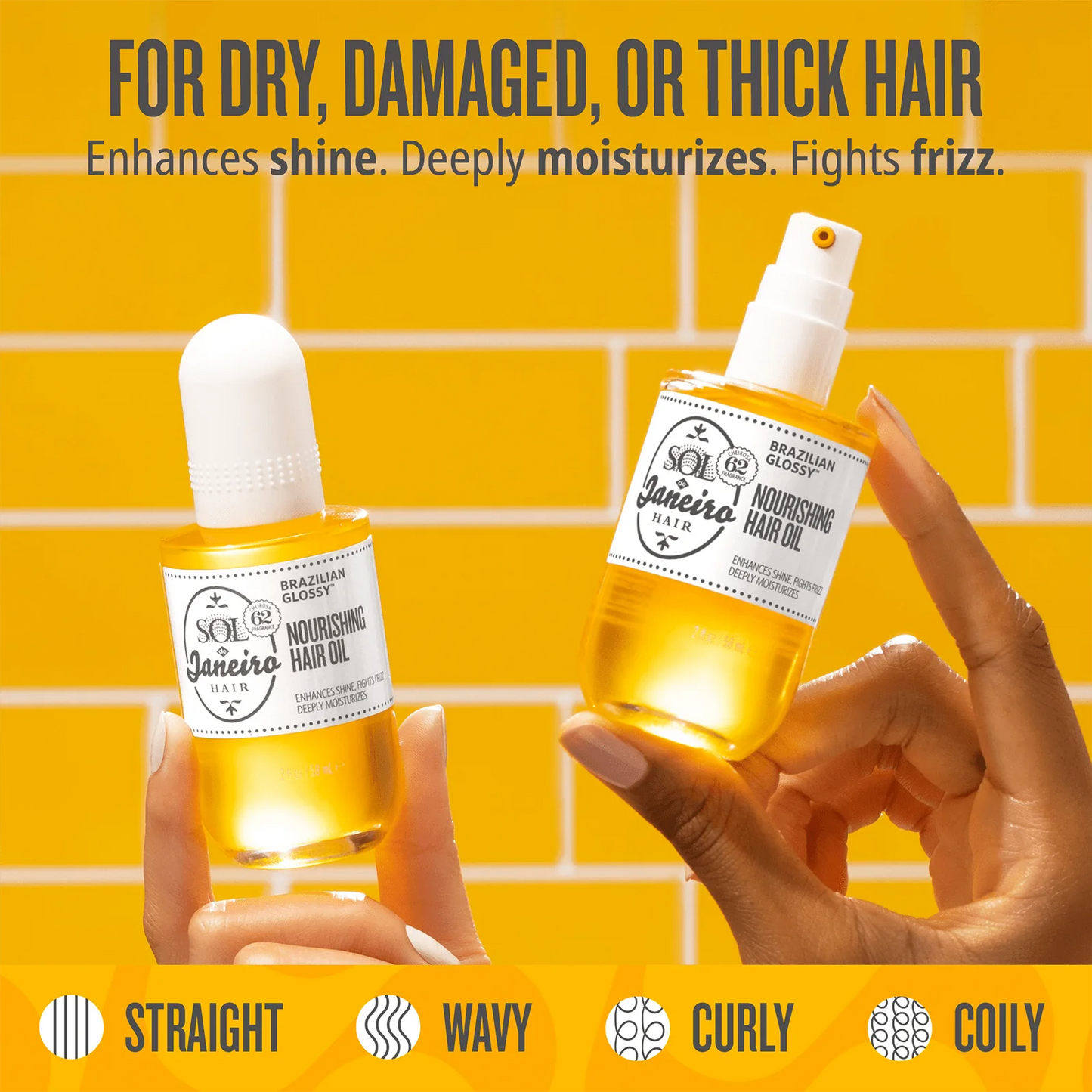 Brazilian Glossy™ Nourishing Hair Oil