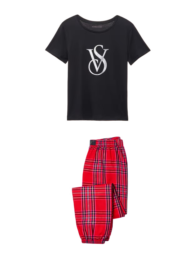 Flannel Jogger Teejama