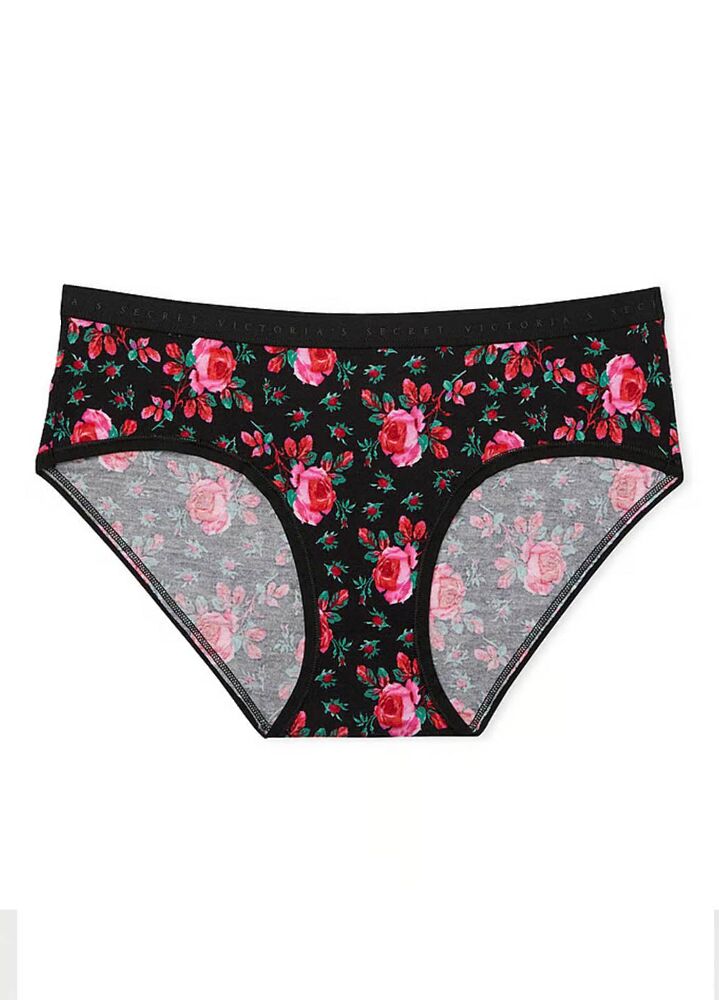 Logo Stretch Cotton Hiphugger Panty