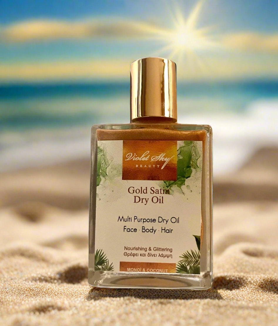 Satin Gold Dry Oil