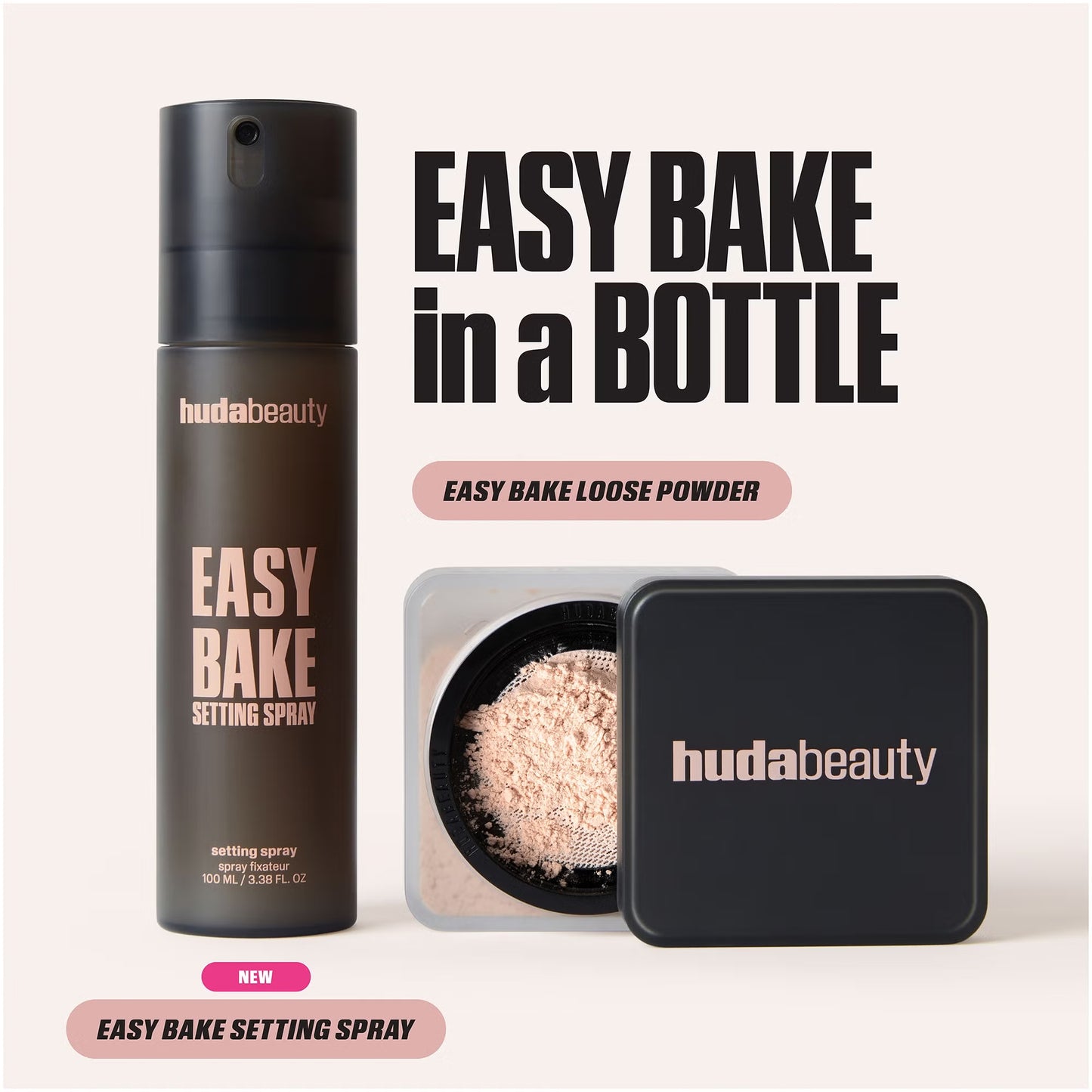 EASY BAKE SETTING SPRAY WITH 16-HOUR WEAR