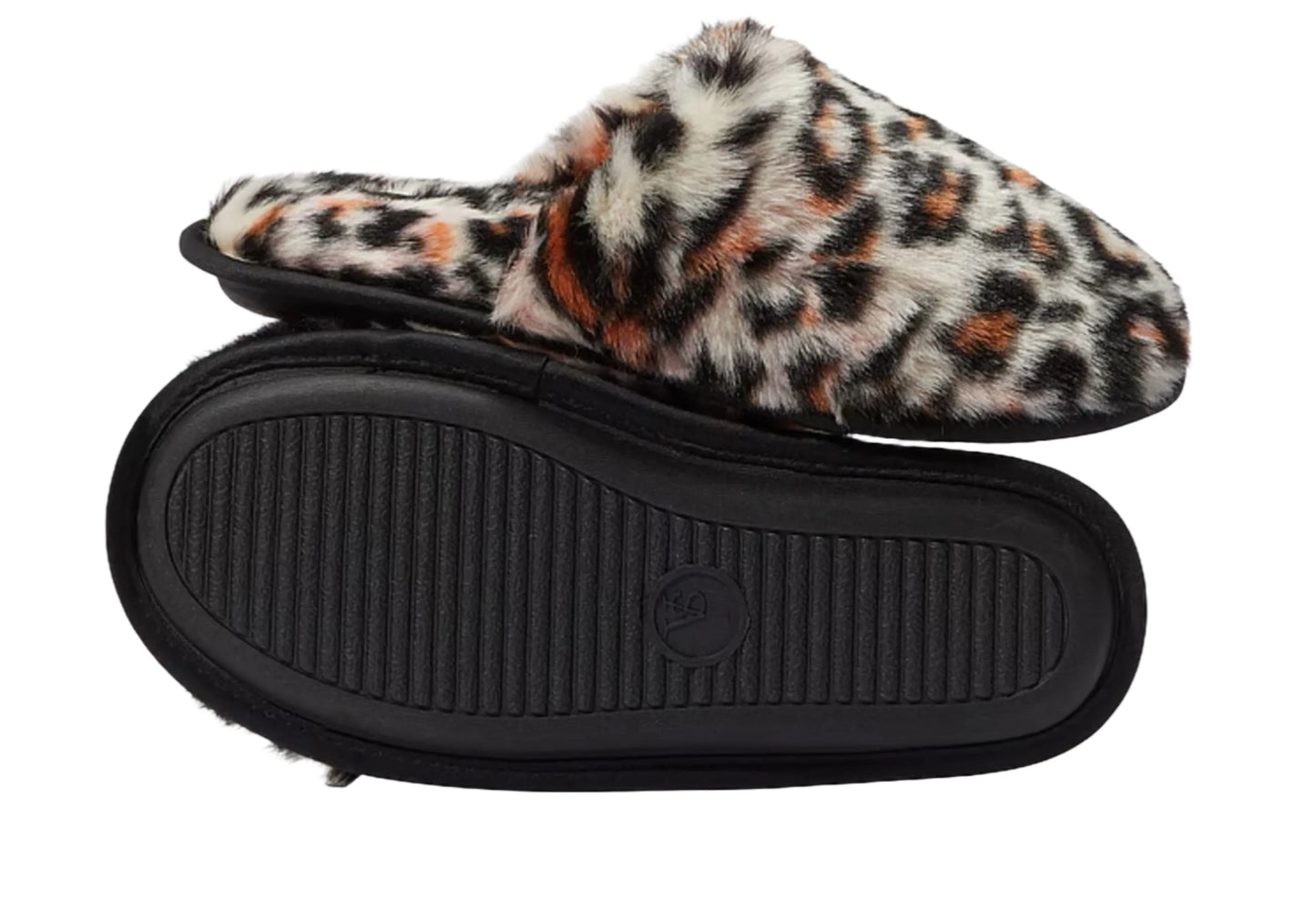 Closed Toe Faux Fur Slipper