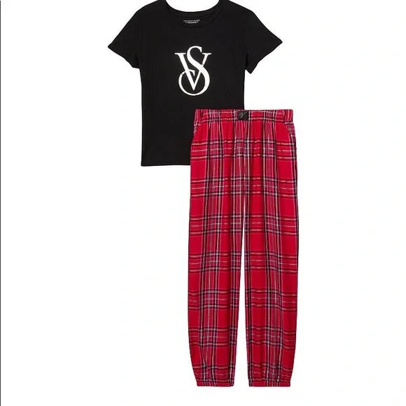 Flannel Jogger Teejama
