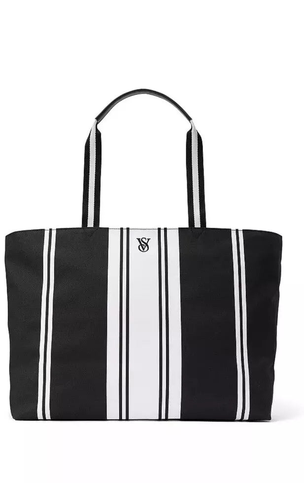 Striped Weekender Tote