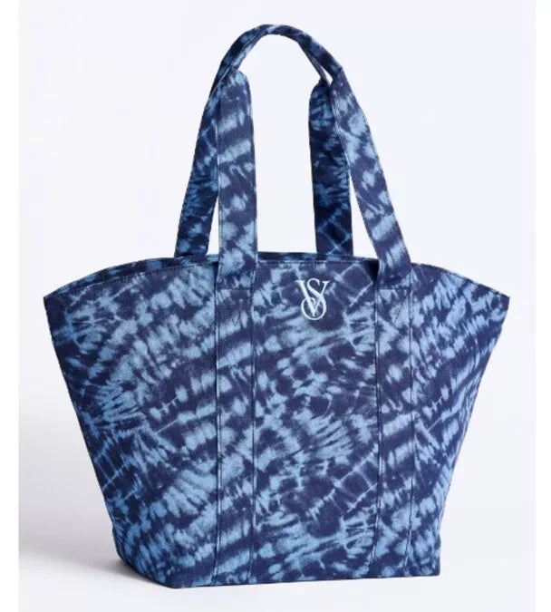 Beach Cotton Tie-Dye Tote Bag