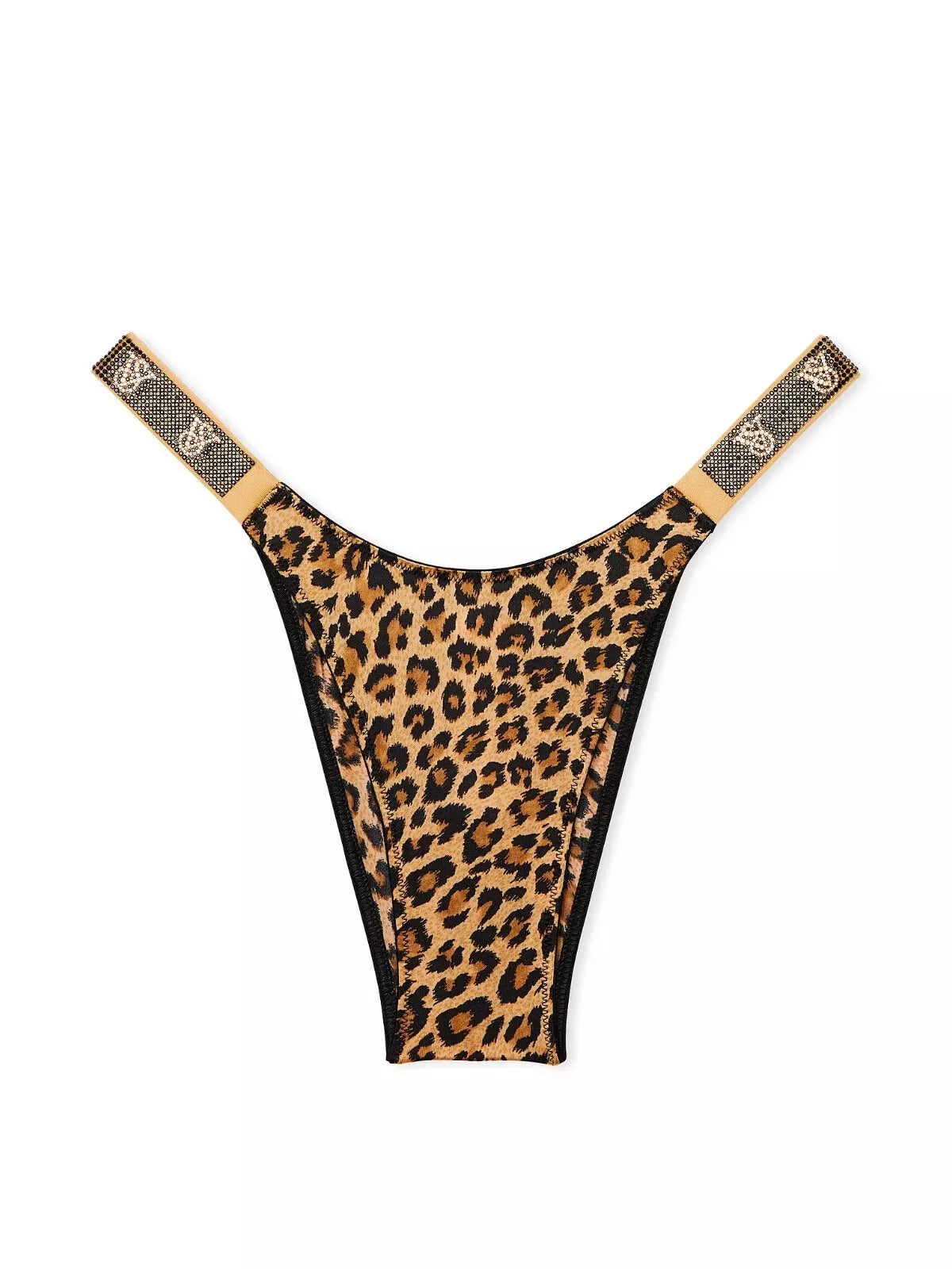 Shine Strap Satin Brazilian Panty