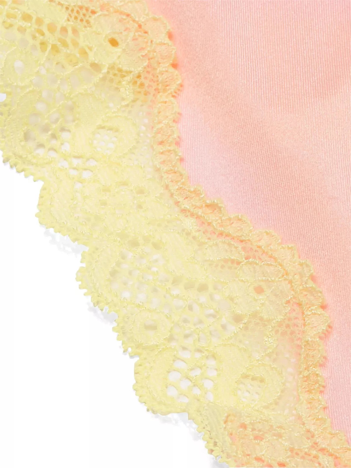 Tease Lace-Trim Satin Cheeky Panty