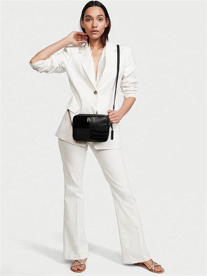 Top Zip Crossbody Bag