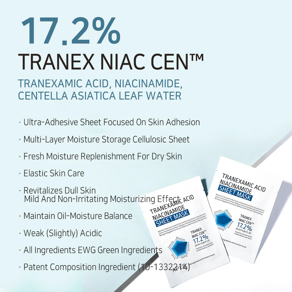 Tranexamic Acid Niacinamide Sheet