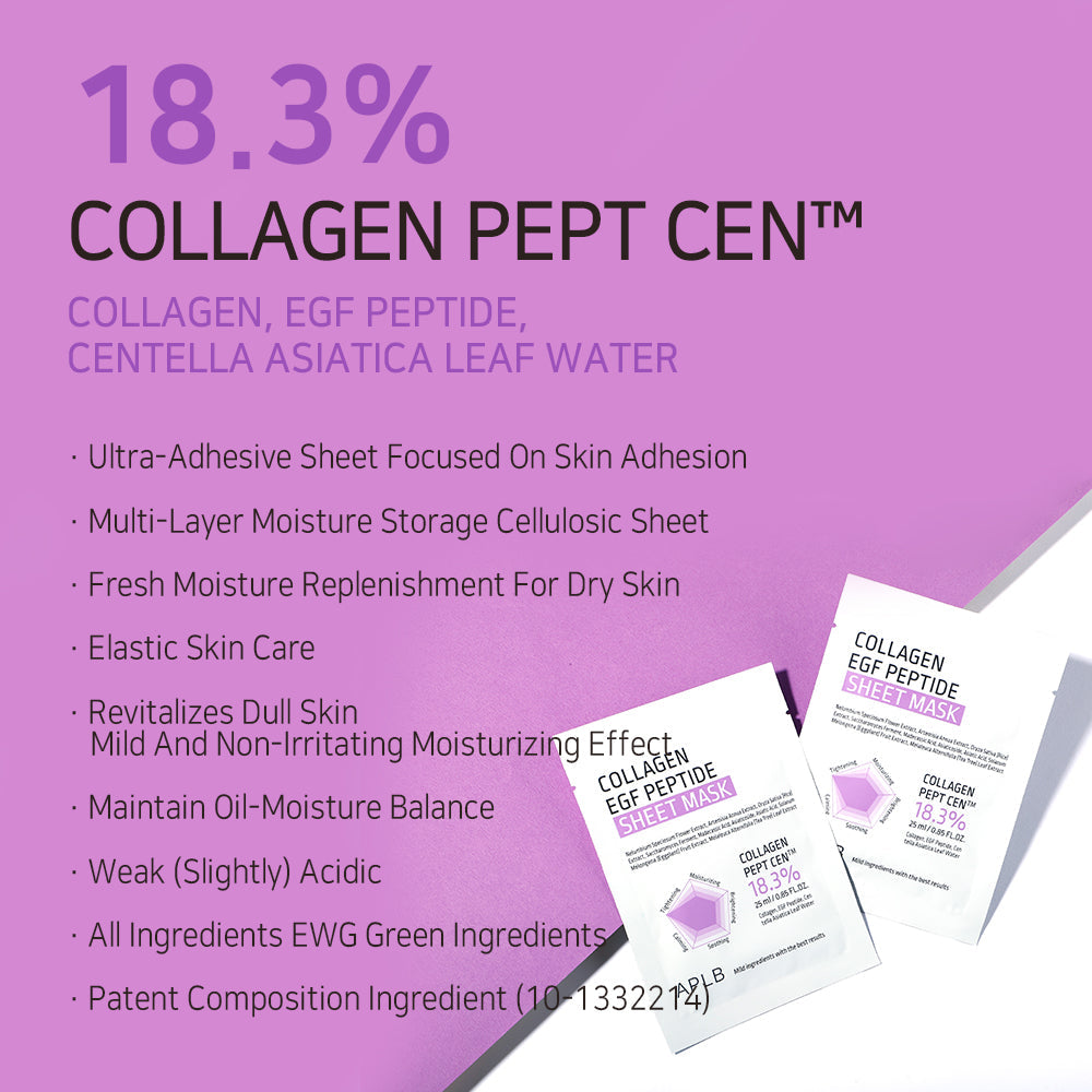 Collagen EGF Peptide Sheet Mask