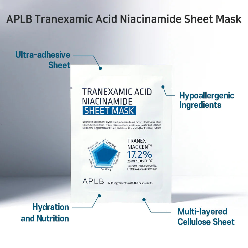 Tranexamic Acid Niacinamide Sheet